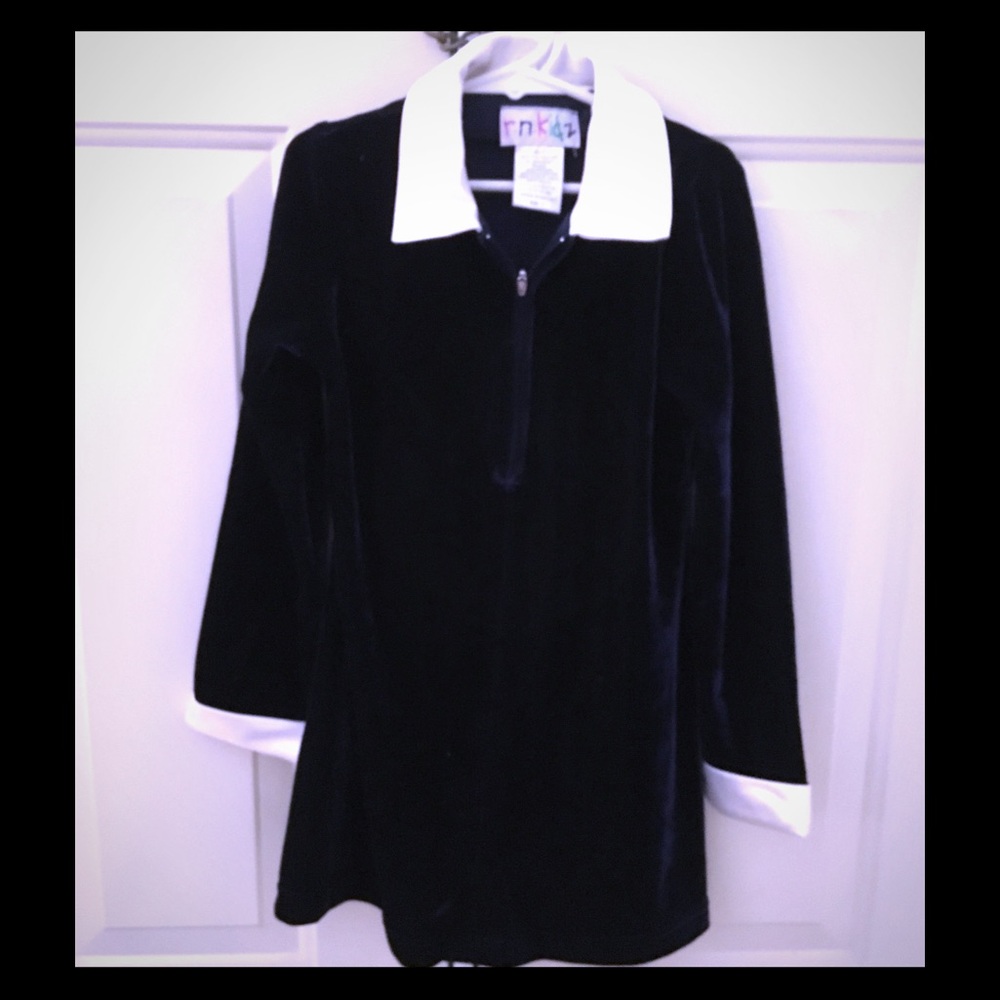 Girls sz 7 Velvet Dress EUC